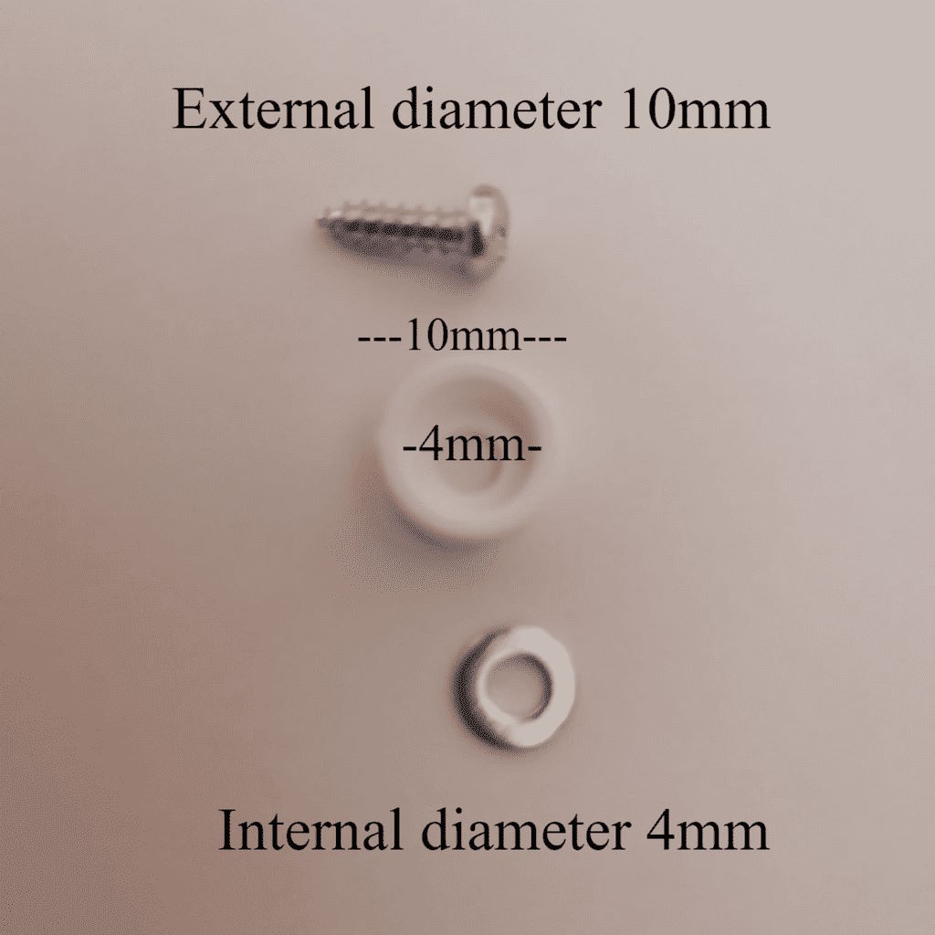 Louvolite Fabric Support Guide Clamping Button